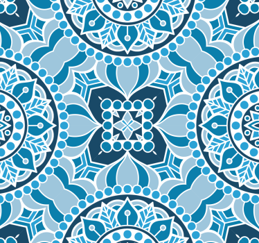 Roleta do kúpeľne v mandala štýle - Tenstickers
