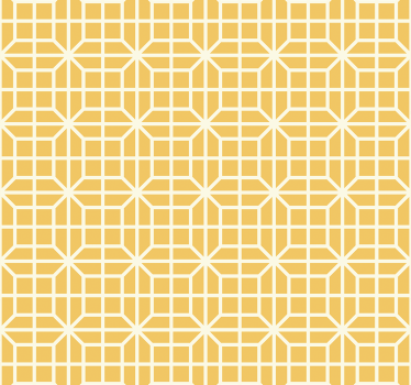 Žltá roleta s geometrickým vzorom - Tenstickers
