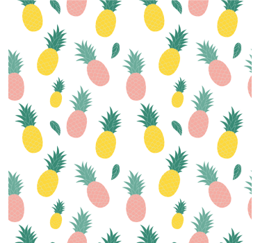 Roleta do kuchyne s dizajnom ananásového ovocia - Tenstickers