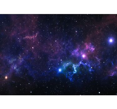 Roleta do obývačky univerzum s tisíckami hviezd - Tenstickers