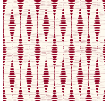 Moderná roleta červený rabaul ikat - Tenstickers