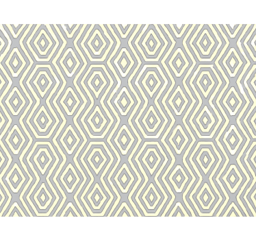Moderná roleta geometrická modro-zlatá - Tenstickers