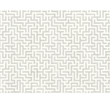 Moderná roleta strieborný labyrintový dizajn - Tenstickers