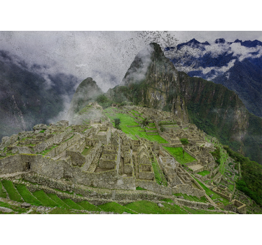 Roleta do obývačky machu picchu - Tenstickers