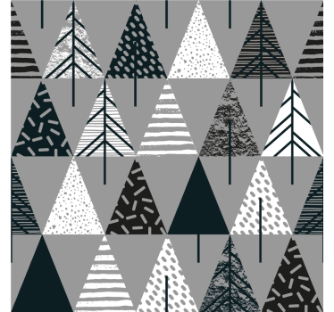 Roleta do obývačky minimalistické stromy severský štýl - Tenstickers