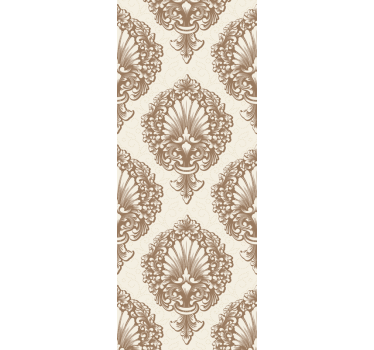 Roleta vintage elegantné vzory mušlí - Tenstickers