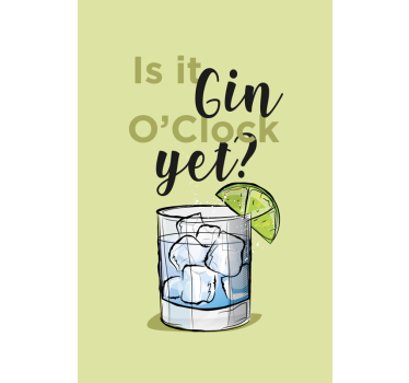 Je to gin obývacia izba Roleta - Tenstickers