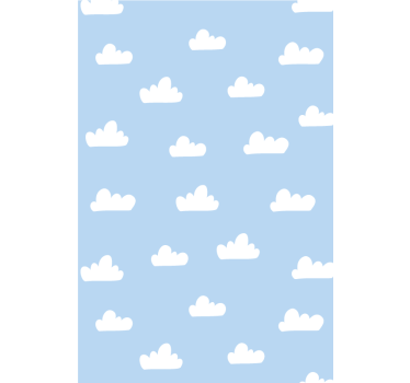 roleta do detskej izby kupovitý oblak vzor - Tenstickers