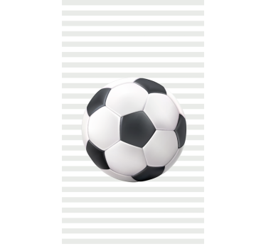Biela a čierna lopta Rolety futbal - Tenstickers