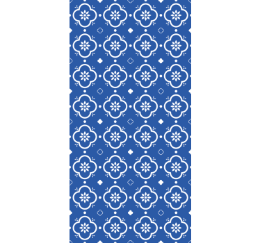 Roleta na okno kvetinový geometrický vzor - Tenstickers