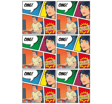 Hráčska zábava pre geekov roletu - Tenstickers