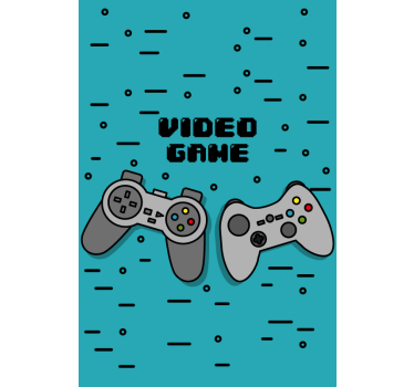 Dva retro ovládače geek blind - Tenstickers