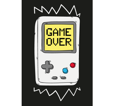Retro konzola geek blind - Tenstickers