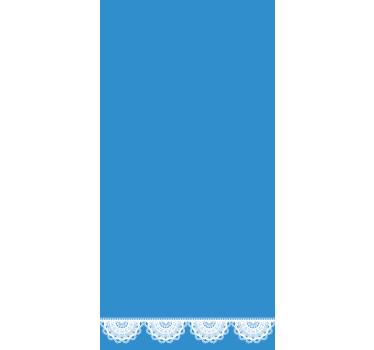 Elegantná čipkovaná dekorácia obývacia roleta - Tenstickers