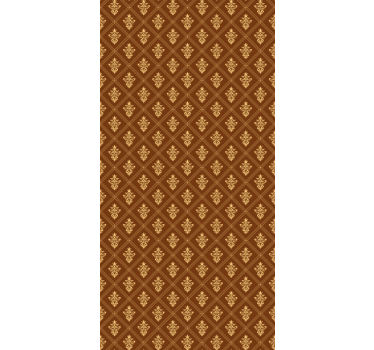 klasická roleta zdobený zlatý vzor - Tenstickers