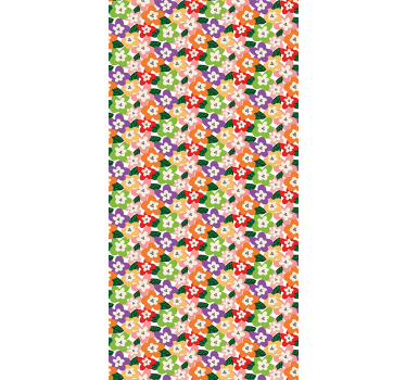 roleta na okno kvety kvitnúce aranžmán - Tenstickers