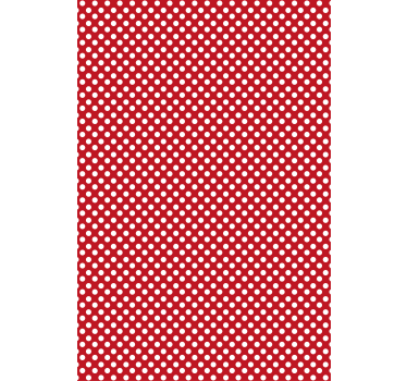 Biele bodky na červenom pozadí textúr a vzorov Roleta - Tenstickers