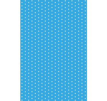 modrá roleta bodkovaný motív - Tenstickers
