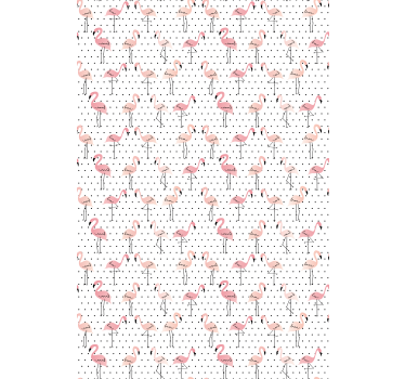 roleta so zvieratami vzor plameniaka - Tenstickers