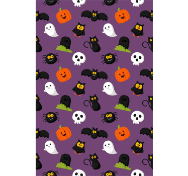 Halloweenske tematické postavy deti Roleta - Tenstickers