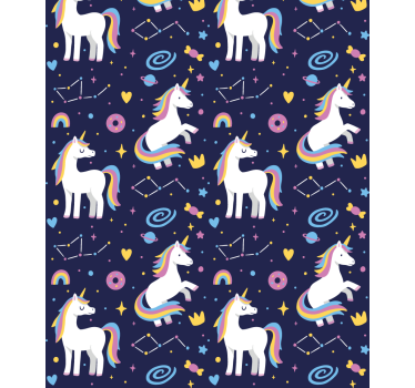 Roleta na okno fantasy motív jednorožca - Tenstickers