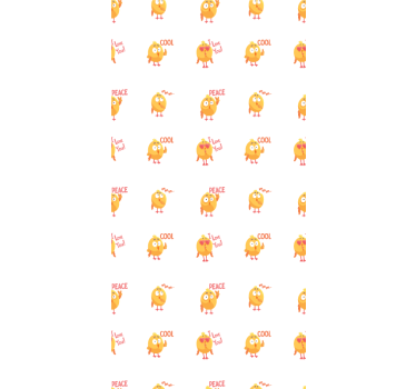 roleta so zvieratami milé vtáky výrazy - Tenstickers