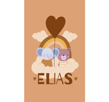 roleta na mieru priatelia medvedík koala - Tenstickers