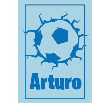 roleta šport prispôsobený futbalový dizajn - Tenstickers