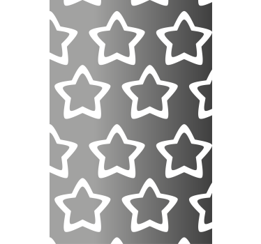 moderná roleta vzor sivej hviezdy - Tenstickers