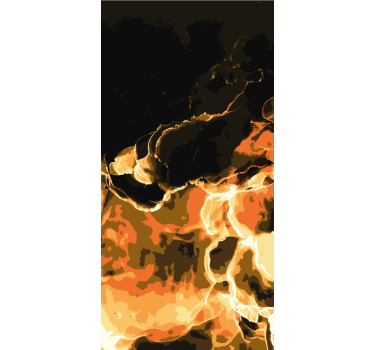 vzorovaná roleta ohnivé víry - Tenstickers