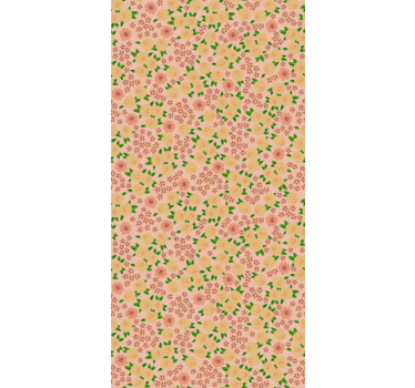 roleta do kuchyne kvitnú kvetinové vzory - Tenstickers