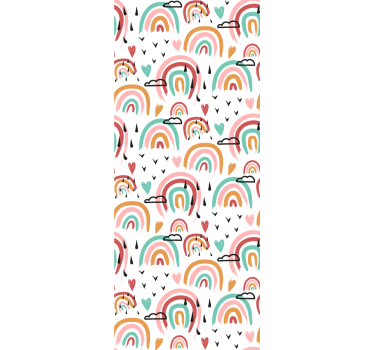 Roleta do detskej izby s živým dúhovým motívom - Tenstickers