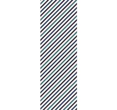 roleta do kuchyne diagonálny pruhový vzor - Tenstickers