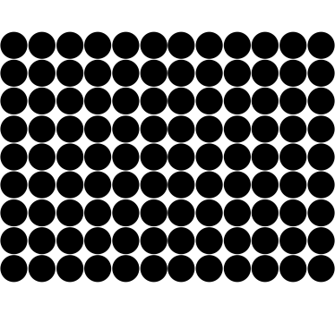 moderná roleta monochromatický kruhový vzor - Tenstickers