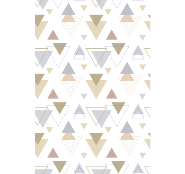 moderná roleta motív geometrického trojuholníka - Tenstickers