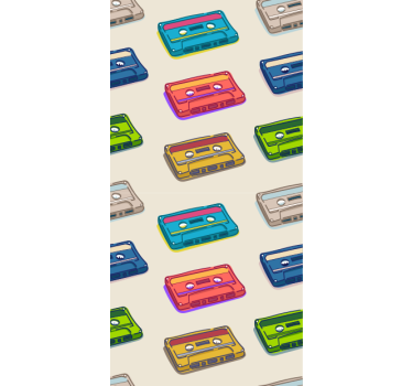 bláznivá roleta farebné kazety - Tenstickers