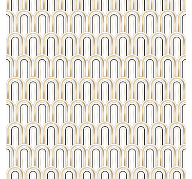 moderná roleta elegantné oblúkové vzory - Tenstickers