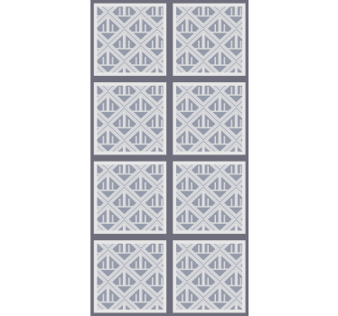 moderná roleta časti s geometrickým vzorom - Tenstickers