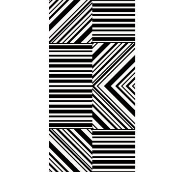 vzorovaná roleta lineárne geometrické vzory - Tenstickers