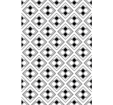 Elegantný geometrický vzor moderná roleta - Tenstickers