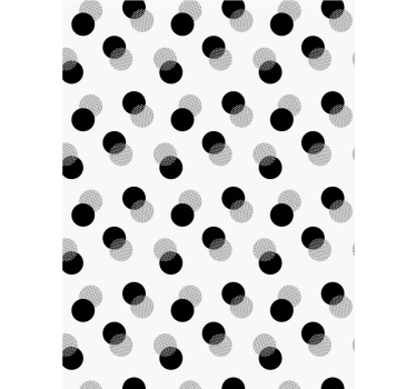 Roleta s dizajnom geometrických bodiek - Tenstickers