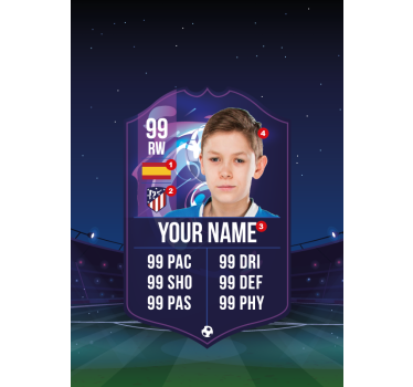 roleta do detskej izby futbalový hráčský lístok - Tenstickers