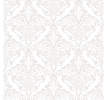 roleta do obývačky biely damask - Tenstickers