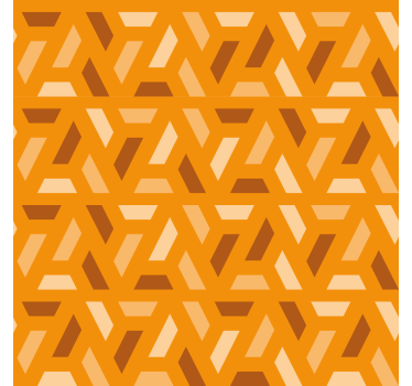 roleta do obývačky geometrické oranžové tóny - Tenstickers