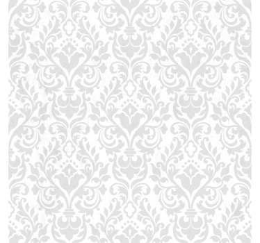biela roleta grunge damask - Tenstickers