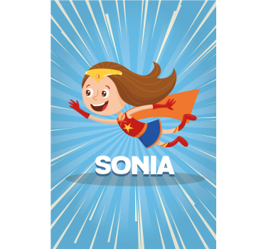 roleta na mieru super dievča - Tenstickers