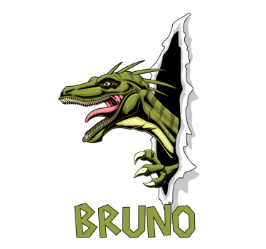 roleta na okno dinosaury jurský dravec - Tenstickers