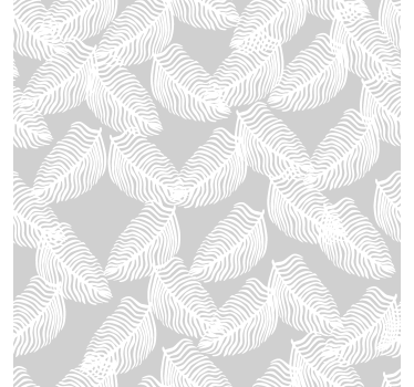 moderná roleta šedý minimalistický kvetinový - Tenstickers