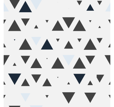 severská roleta minimalistický trojuholníkový vzor - Tenstickers