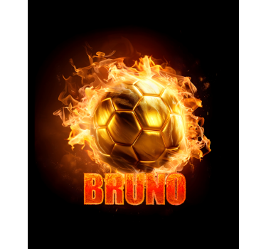 roleta futbal zlatá ohnivá guľa - Tenstickers